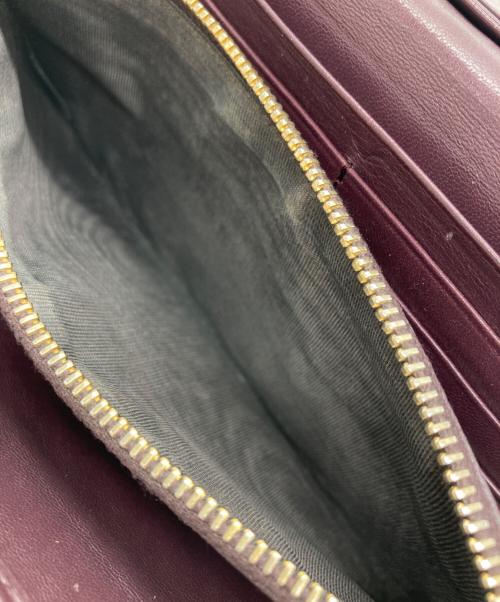 PRADA（プラダ）PRADA (プラダ) 長財布 ボルドーの古着・服飾アイテム