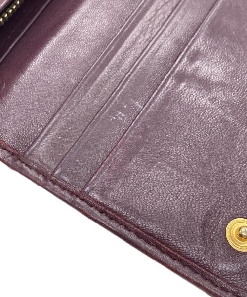 PRADA（プラダ）PRADA (プラダ) 長財布 ボルドーの古着・服飾アイテム
