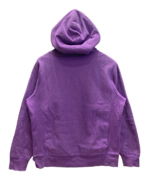 SUPREME（シュプリーム）Supreme (シュプリーム) Classic Script Hooded Sweatshirt パープル サイズ:Mの古着・服飾アイテム