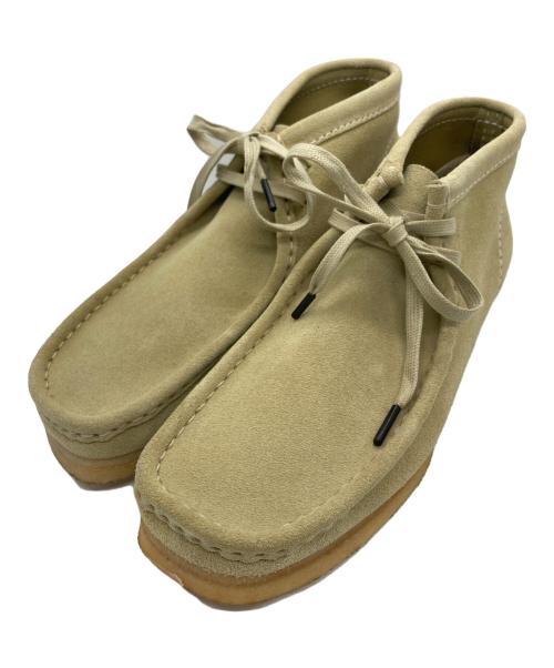 CLARKS（クラークス）CLARKS (クラークス) ワラビー スエード ブーツ/Wallabee ベージュ サイズ:26.5cmの古着・服飾アイテム