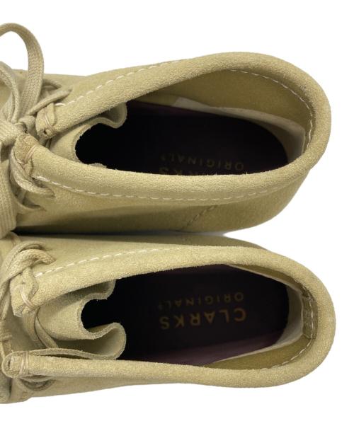 CLARKS（クラークス）CLARKS (クラークス) ワラビー スエード ブーツ/Wallabee ベージュ サイズ:26.5cmの古着・服飾アイテム