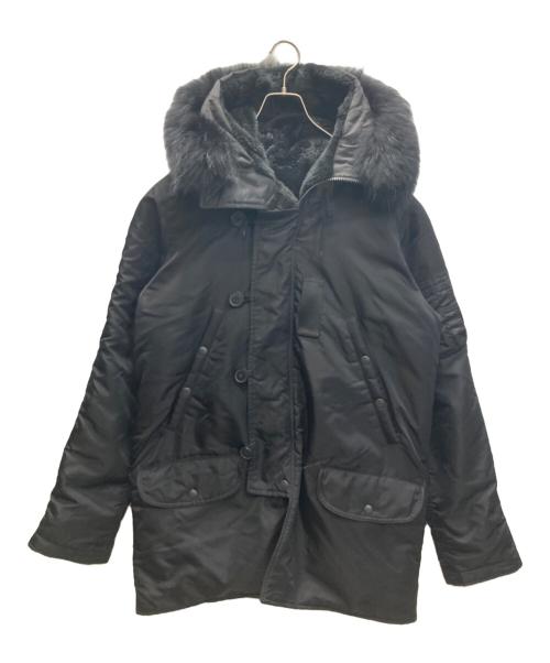 AVIREX（アヴィレックス）AVIREX (アヴィレックス) N-3Bフライトジャケット ブラック サイズ:XLの古着・服飾アイテム