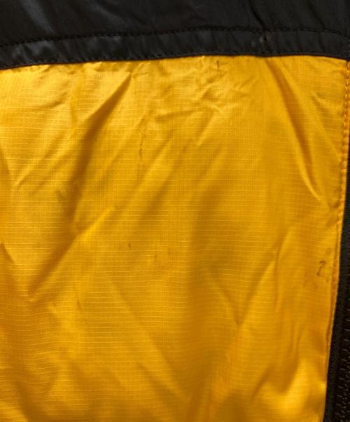THE NORTH FACE（ザ ノース フェイス）THE NORTH FACE (ザ ノース フェイス) NUPTSE JACKET ヌプシ ジャケット イエロー×ブラック サイズ:XLの古着・服飾アイテム