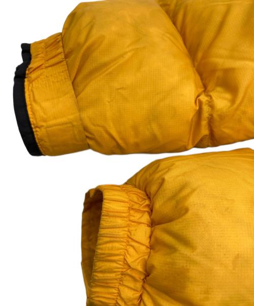 THE NORTH FACE（ザ ノース フェイス）THE NORTH FACE (ザ ノース フェイス) NUPTSE JACKET ヌプシ ジャケット イエロー×ブラック サイズ:XLの古着・服飾アイテム