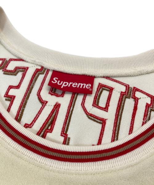 SUPREME（シュプリーム）SUPREME (シュプリーム) Terry Basketball Jersey ベージュ×レッド サイズ:SIZE XLの古着・服飾アイテム
