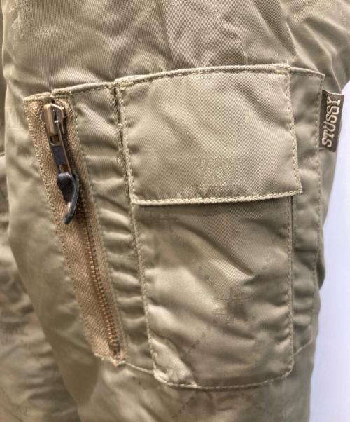 stussy（ステューシー）stussy (ステューシー) 25th N-3B TYPE フーデットダウンコート グリーン サイズ:Lの古着・服飾アイテム