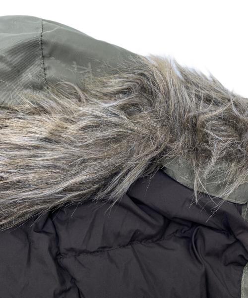 stussy（ステューシー）stussy (ステューシー) 25th N-3B TYPE フーデットダウンコート グリーン サイズ:Lの古着・服飾アイテム