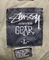 中古・古着 stussy (ステューシー) 25th N-3B TYPE フーデットダウンコート グリーン サイズ:L：15000円