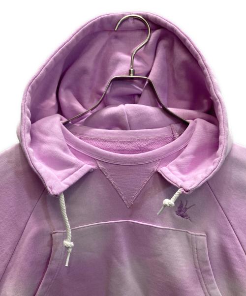 RHODOLIRION（ロドリリオン）Rhodolirion (ロドリリオン) ガジェットフーディ ピンク サイズ:Ｓの古着・服飾アイテム