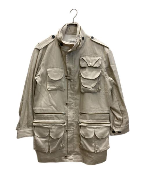 renoma PARIS（レノマ パリ）renoma PARIS (レノマ パリ) DAKAR マルチポケットブルゾン ベージュ サイズ:2 未使用品の古着・服飾アイテム
