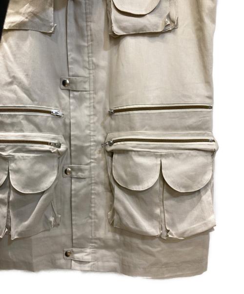 renoma PARIS（レノマ パリ）renoma PARIS (レノマ パリ) DAKAR マルチポケットブルゾン ベージュ サイズ:2 未使用品の古着・服飾アイテム