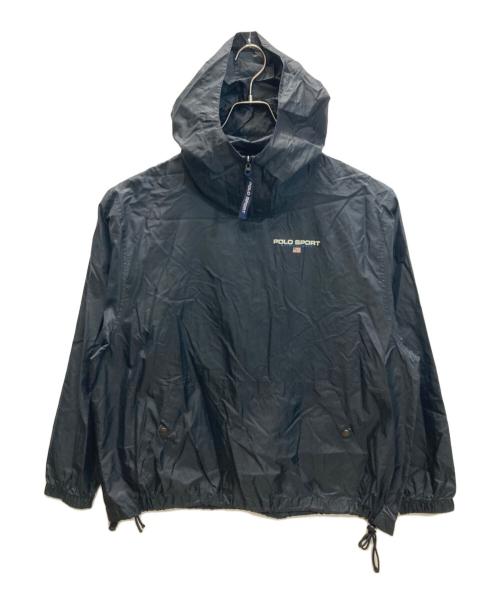 POLO SPORT（ポロスポーツ）POLO SPORT (ポロスポーツ) アノラックパーカー ブラック サイズ:SIZE Mの古着・服飾アイテム