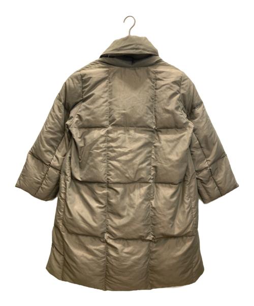 MaxMara（マックスマーラ）MaxMara (マックスマーラ) ダウンコート ベージュ サイズ:Lの古着・服飾アイテム