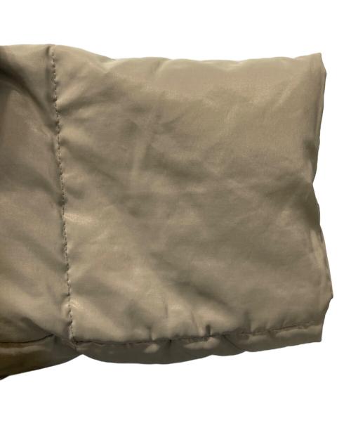 MaxMara（マックスマーラ）MaxMara (マックスマーラ) ダウンコート ベージュ サイズ:Lの古着・服飾アイテム