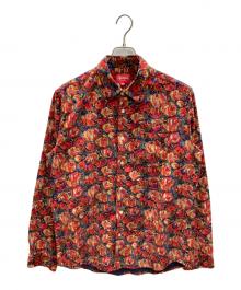 SUPREME（シュプリーム）の古着「Roses Corduroy Shirt」｜レッド