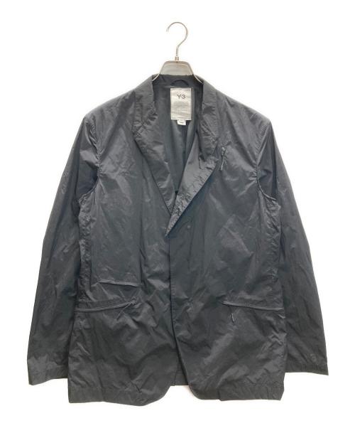 Y-3（ワイスリー）Y-3 (ワイスリー) ナイロンテーラードジャケット ブラック サイズ:Mの古着・服飾アイテム