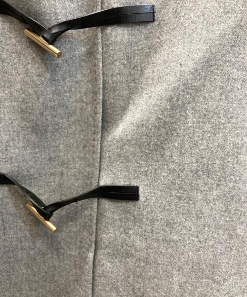 ebure（エブール）ebure (エブール) ウールキュプラダッフルコート グレー サイズ:SIZE 36の古着・服飾アイテム