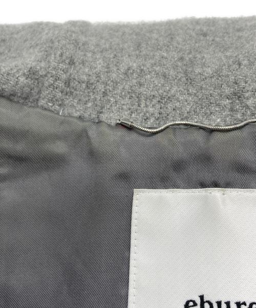 ebure（エブール）ebure (エブール) ウールキュプラダッフルコート グレー サイズ:SIZE 36の古着・服飾アイテム