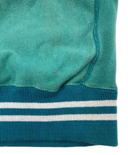 Champion REVERSE WEAVE（チャンピオン リバース ウィーブ）Champion REVERSE WEAVE (チャンピオン リバース ウィーブ) ロゴ刺繍スウェット グリーン サイズ:Lの古着・服飾アイテム