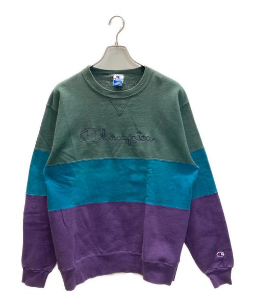 Champion（チャンピオン）Champion (チャンピオン) スウェット グリーン サイズ:Lの古着・服飾アイテム