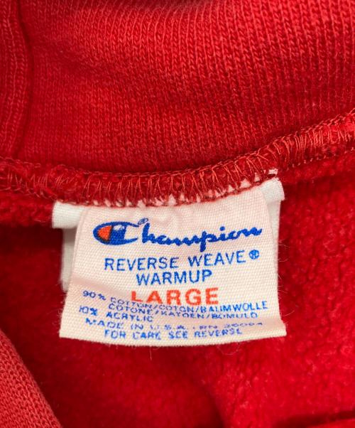 Champion REVERSE WEAVE（チャンピオン リバース ウィーブ）Champion REVERSE WEAVE (チャンピオン リバース ウィーブ) 80’s リバースウィーブ プルオーバー パーカー レッド サイズ:SIZE Lの古着・服飾アイテム