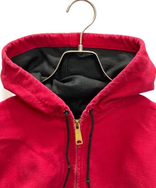 CarHartt（カーハート）CarHartt (カーハート) アクティブジャケット　Active Jacket レッド サイズ:SIZE XLの古着・服飾アイテム