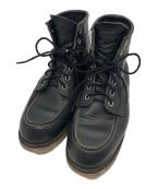 RED WINGレッドウィング）の古着「6-inch Classic Moc」｜ブラック