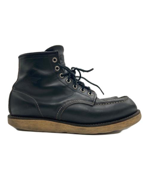 RED WING（レッドウィング）RED WING (レッドウィング) 6-inch Classic Moc ブラック サイズ:SIZE 9Dの古着・服飾アイテム