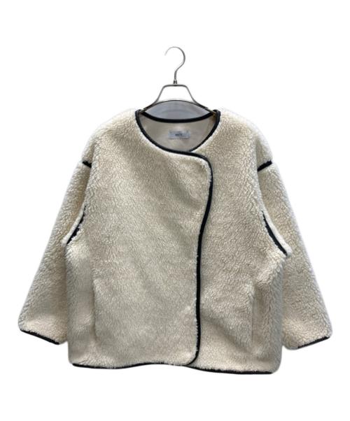 AKTE（アクテ）AKTE (アクテ) ボアミドルブルゾン ホワイト サイズ:SIZE Freeの古着・服飾アイテム