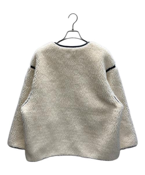 AKTE（アクテ）AKTE (アクテ) ボアミドルブルゾン ホワイト サイズ:SIZE Freeの古着・服飾アイテム