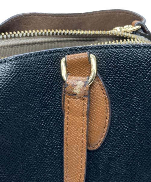 FURLA（フルラ）FURLA (フルラ) ミネルヴァ ショルダーバッグ ブラック×グレーの古着・服飾アイテム