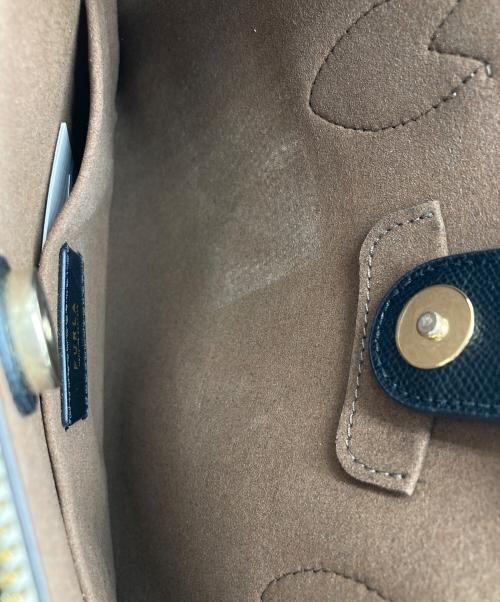 FURLA（フルラ）FURLA (フルラ) ミネルヴァ ショルダーバッグ ブラック×グレーの古着・服飾アイテム