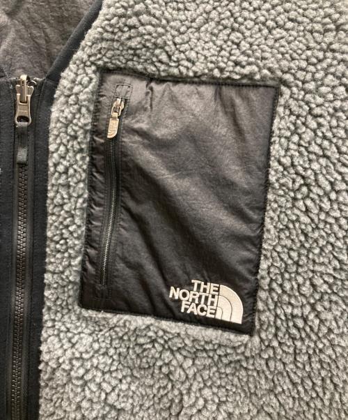 THE NORTH FACE（ザ ノース フェイス）THE NORTH FACE (ザ ノース フェイス) リバーシブルエクストリームパイルカーディガン　Reversible Extreme Pile Cardigan グレー サイズ:SIZE L 未使用品の古着・服飾アイテム