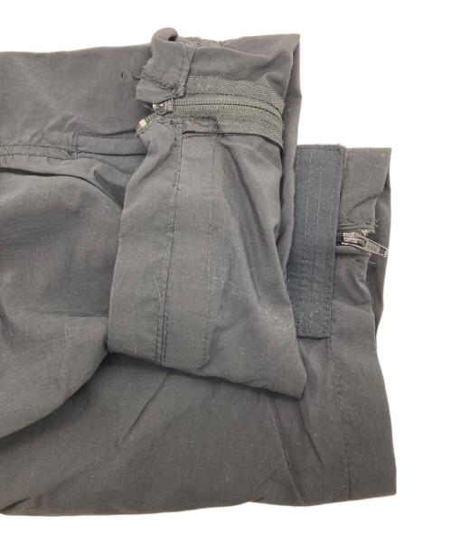 MOCEAN（モーシャン）MOCEAN (モーシャン) ナイロンカーゴパンツ ブラック サイズ:Ｌの古着・服飾アイテム