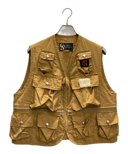 Columbia（コロンビア）Columbia (コロンビア) フィッシングベスト ベージュ サイズ:Lの古着・服飾アイテム