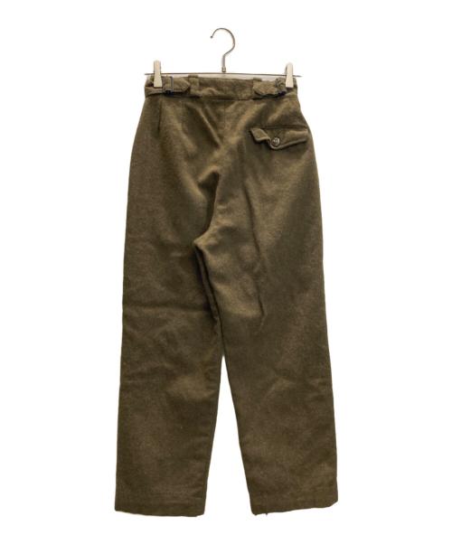 フランス軍（フランスグン）フランス軍 (フランスグン) ウールパンツ ブラウン サイズ:SIZE 40-Mの古着・服飾アイテム