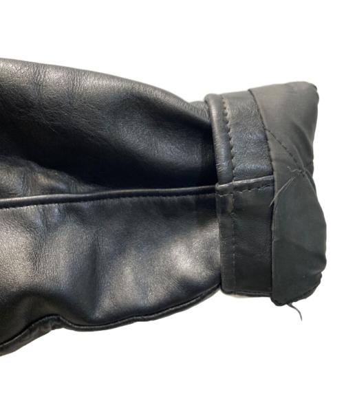 Schott（ショット）Schott (ショット) ポリスマンレザージャケット ブラック サイズ:SIZE 36の古着・服飾アイテム