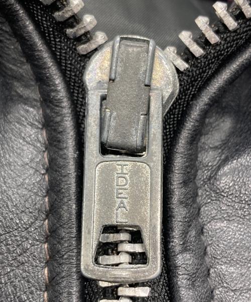 Schott（ショット）Schott (ショット) ポリスマンレザージャケット ブラック サイズ:SIZE 36の古着・服飾アイテム