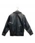Schott (ショット) ポリスマンレザージャケット ブラック サイズ:SIZE 36：20000円