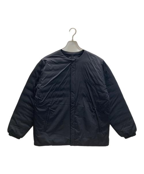 NANGA（ナンガ）NANGA (ナンガ) URBAN RESEARCH DOORS (アーバンリサーチドアーズ) 別注REVERSIBLE DOWN JACKET ブラック サイズ:M 未使用品の古着・服飾アイテム