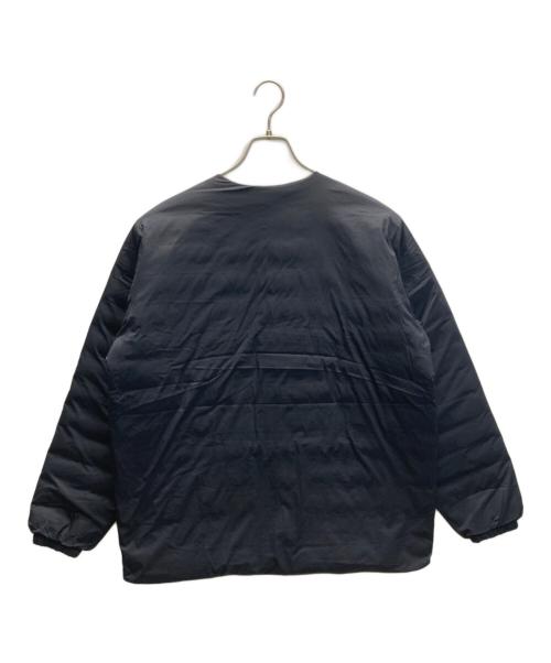 NANGA（ナンガ）NANGA (ナンガ) URBAN RESEARCH DOORS (アーバンリサーチドアーズ) 別注REVERSIBLE DOWN JACKET ブラック サイズ:M 未使用品の古着・服飾アイテム