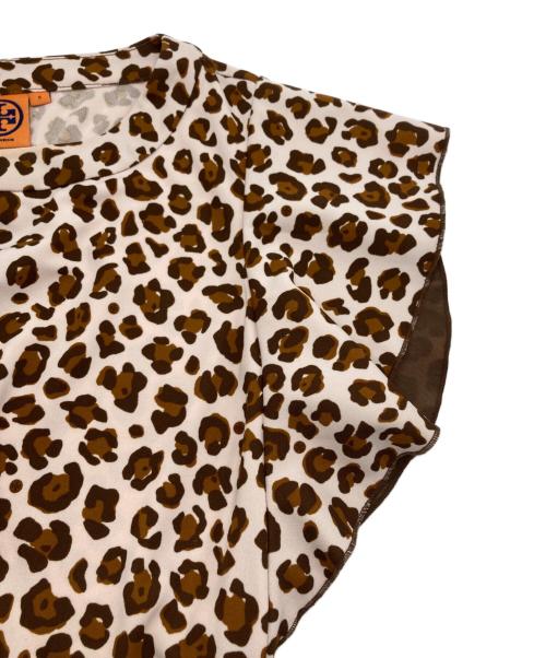 TORY BURCH（トリーバーチ）TORY BURCH (トリーバーチ) 総柄ワンピース ブラウン サイズ:Sの古着・服飾アイテム