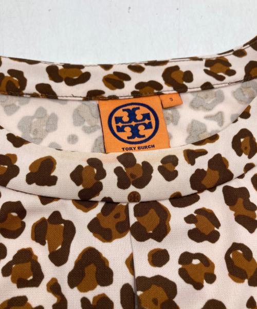 TORY BURCH（トリーバーチ）TORY BURCH (トリーバーチ) 総柄ワンピース ブラウン サイズ:Sの古着・服飾アイテム