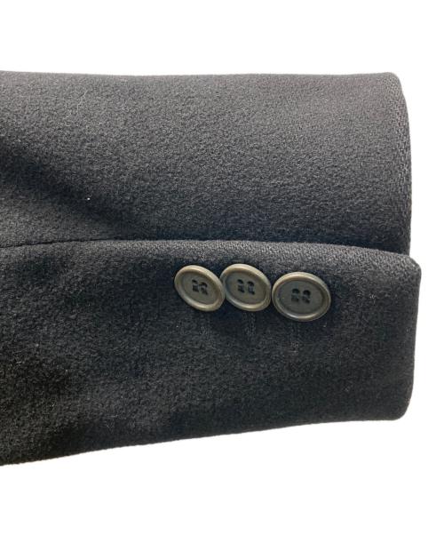 EMPORIO ARMANI（エンポリオアルマーニ）EMPORIO ARMANI (エンポリオアルマーニ) カシミヤ混チェスターコート ブラック サイズ:SIZE 48の古着・服飾アイテム