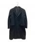 EMPORIO ARMANI（エンポリオアルマーニ）の古着「カシミヤ混チェスターコート」｜ブラック