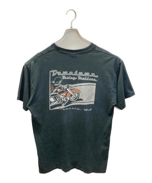 HARLEY-DAVIDSON（ハーレーダビッドソン）HARLEY-DAVIDSON (ハーレーダビッドソン) プリントTシャツ ブラック サイズ:XLの古着・服飾アイテム