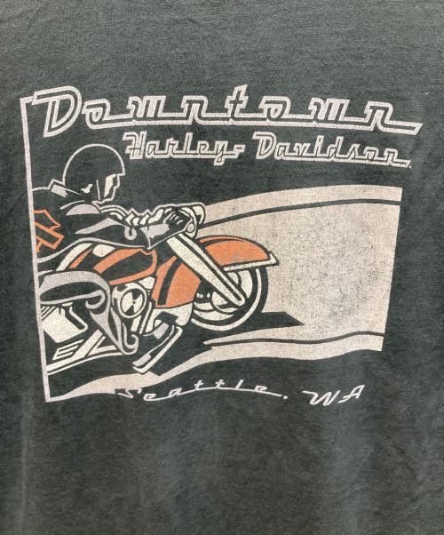 HARLEY-DAVIDSON（ハーレーダビッドソン）HARLEY-DAVIDSON (ハーレーダビッドソン) プリントTシャツ ブラック サイズ:XLの古着・服飾アイテム
