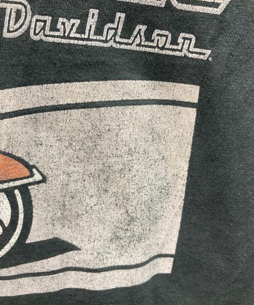 HARLEY-DAVIDSON（ハーレーダビッドソン）HARLEY-DAVIDSON (ハーレーダビッドソン) プリントTシャツ ブラック サイズ:XLの古着・服飾アイテム
