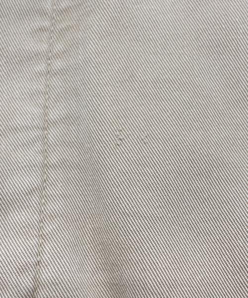 PHIGVEL（フィグベル）PHIGVEL (フィグベル) OFFICER TROUSERS WIDE オフセット チノパン ベージュ サイズ:SIZE W32×L30の古着・服飾アイテム