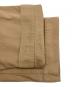 中古・古着 PHIGVEL (フィグベル) OFFICER TROUSERS WIDE オフセット チノパン ベージュ サイズ:SIZE W32×L30：7000円